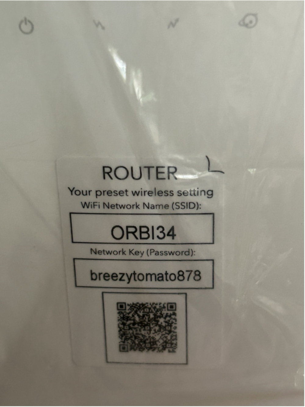 ORBi34 Cable Modem Router White Open Box Never been Used - Picture 2 of 5